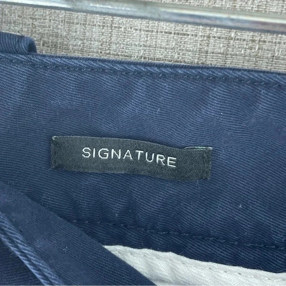 Talbots Womens Size 12 Blue crop pants signature 0941 - Picture 2 of 10